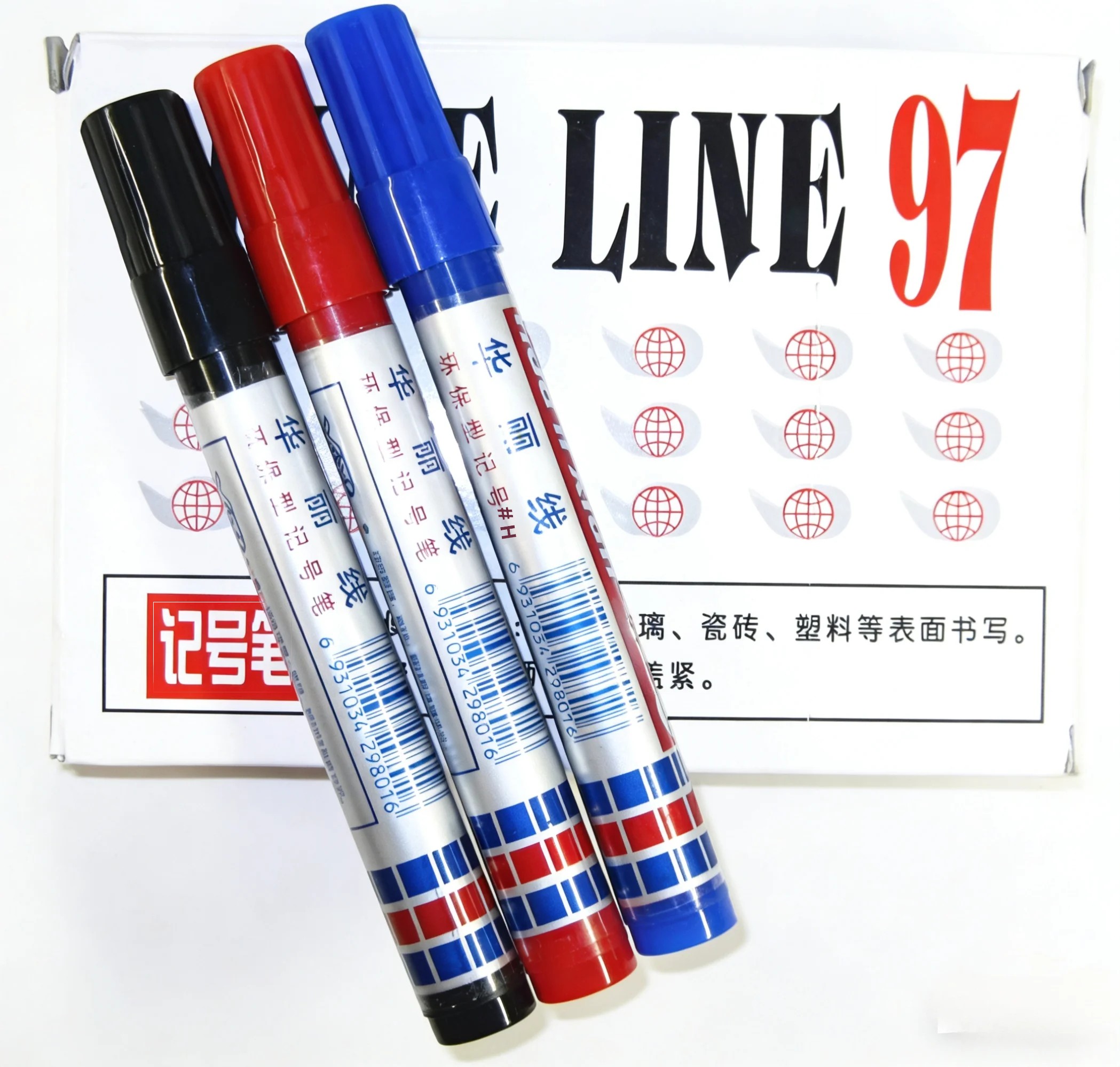 Stationery Warehouse - Hualixian 97 Yağ Bazlı İşaretleyici Kalem