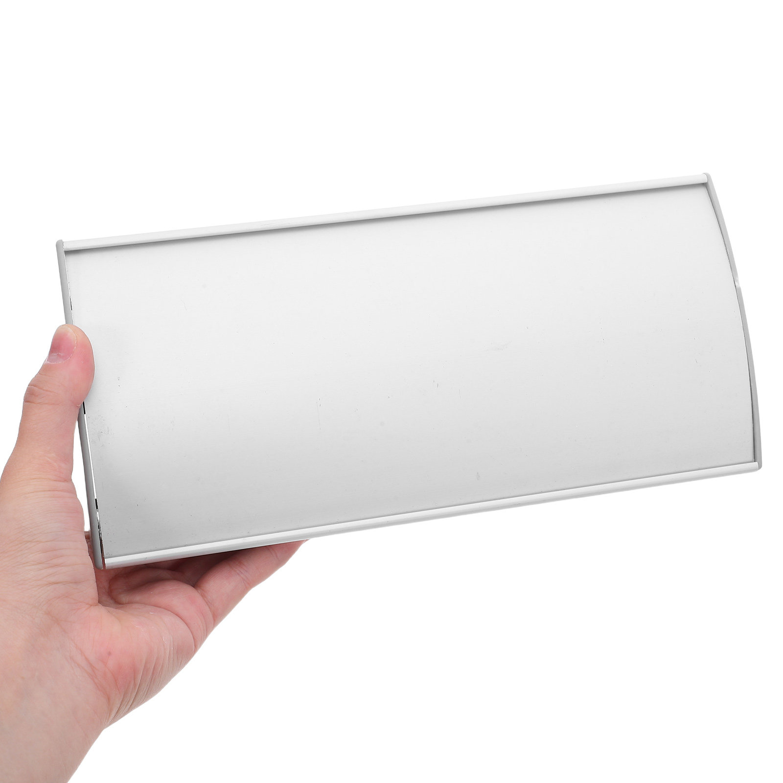 Desk Name Plate - Boş Kavisli Ofis Masası İsimlik Tutucu