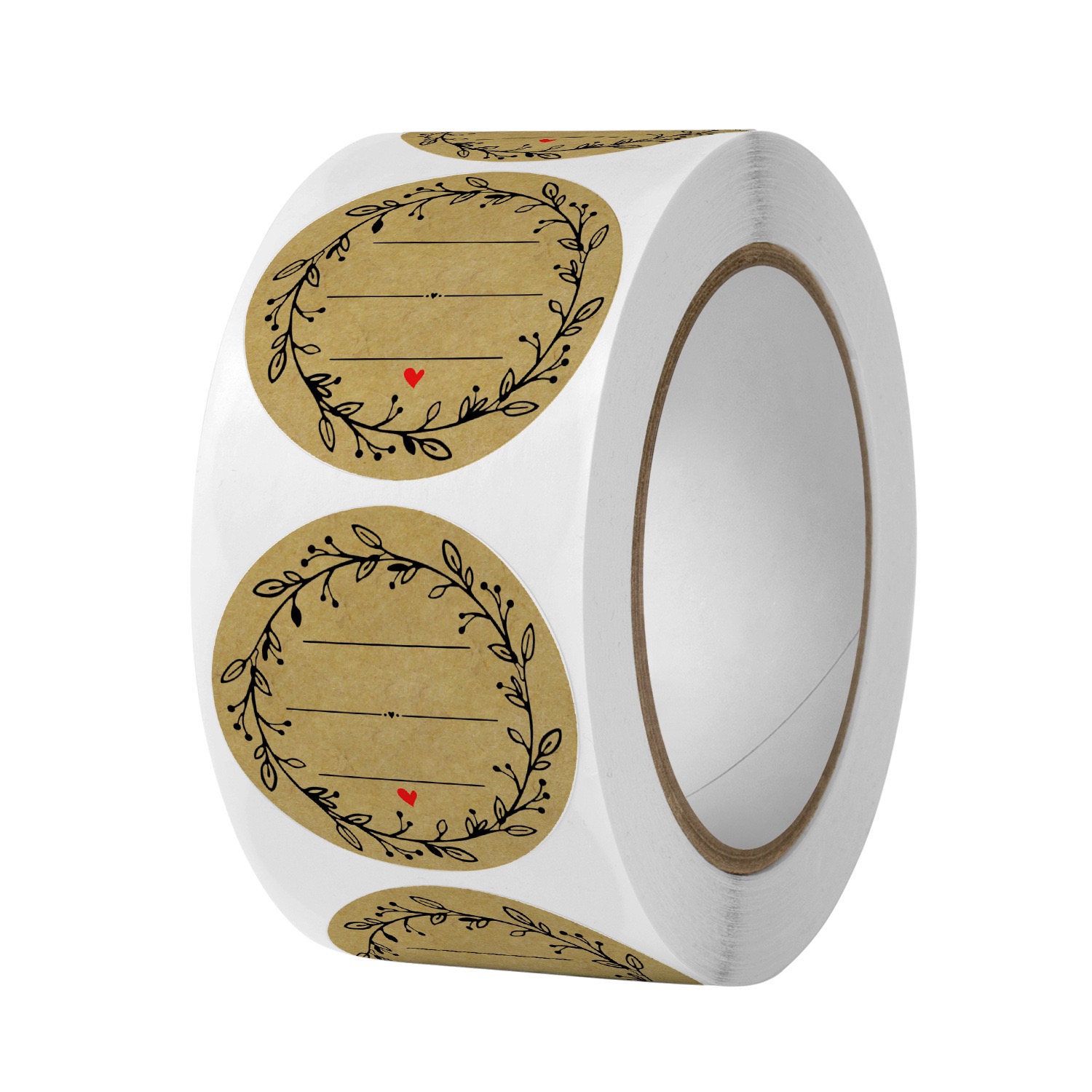 Letter Envelope Kraft - Hediye paketleme için 500 adet/rulo 1