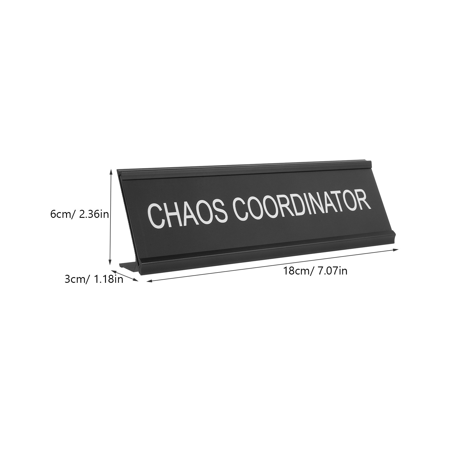 Kaos Koordinatörü Masa Plaketi - Desk Name Plate incelemesi ve fiyatı