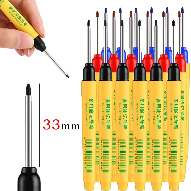 6 adet/takım 33mm Kırmızı/Mavi - Whiteboard Marker Set incelemesi ve fiyatı