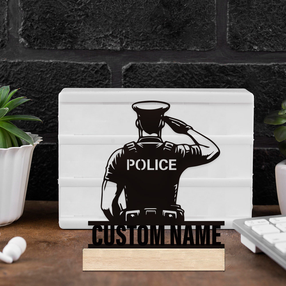 Kişiselleştirilmiş Metal Polis - Desk Name Plate incelemesi ve fiyatı