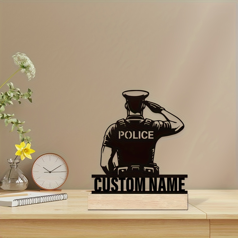 Kişiselleştirilmiş Metal Polis - Desk Name Plate incelemesi ve fiyatı
