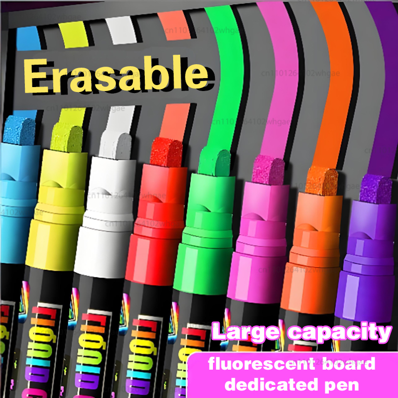 8 renk 8mm sıvı tebeşir siline - Whiteboard Marker Set incelemesi ve fiyatı