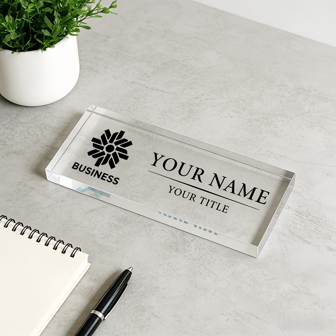 2D Düz Kişiselleştirilmiş Akri - Desk Name Plate incelemesi ve fiyatı