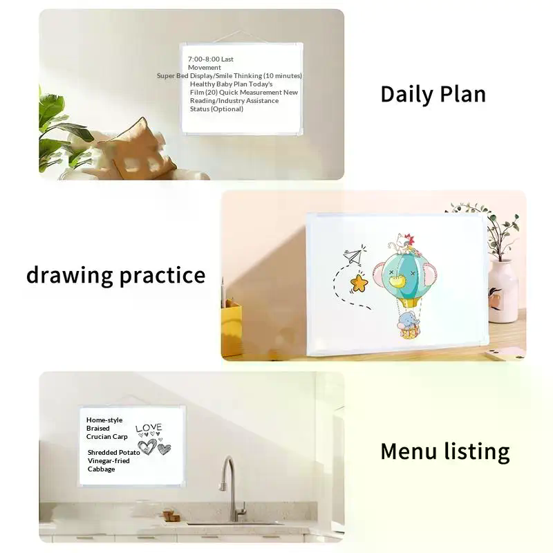 1 Set 40x30 cm Duvara Monte Be - Whiteboard Marker Set incelemesi ve fiyatı