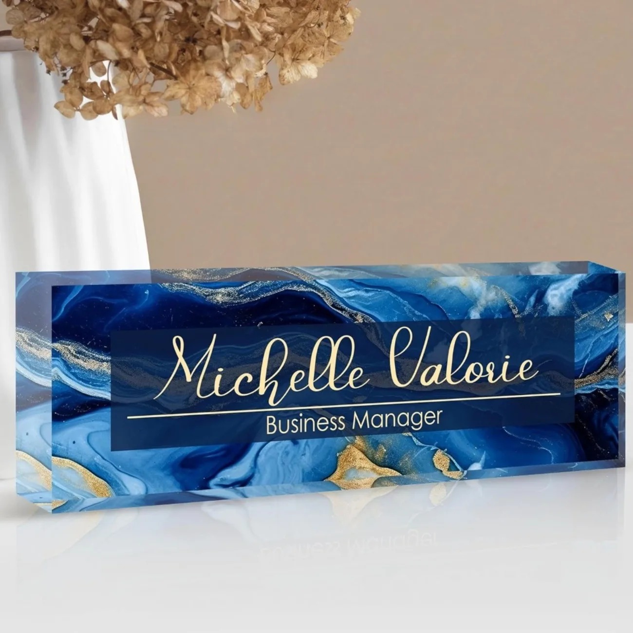 [2D Düz] Kişiselleştirilebilir - Desk Name Plate incelemesi ve fiyatı